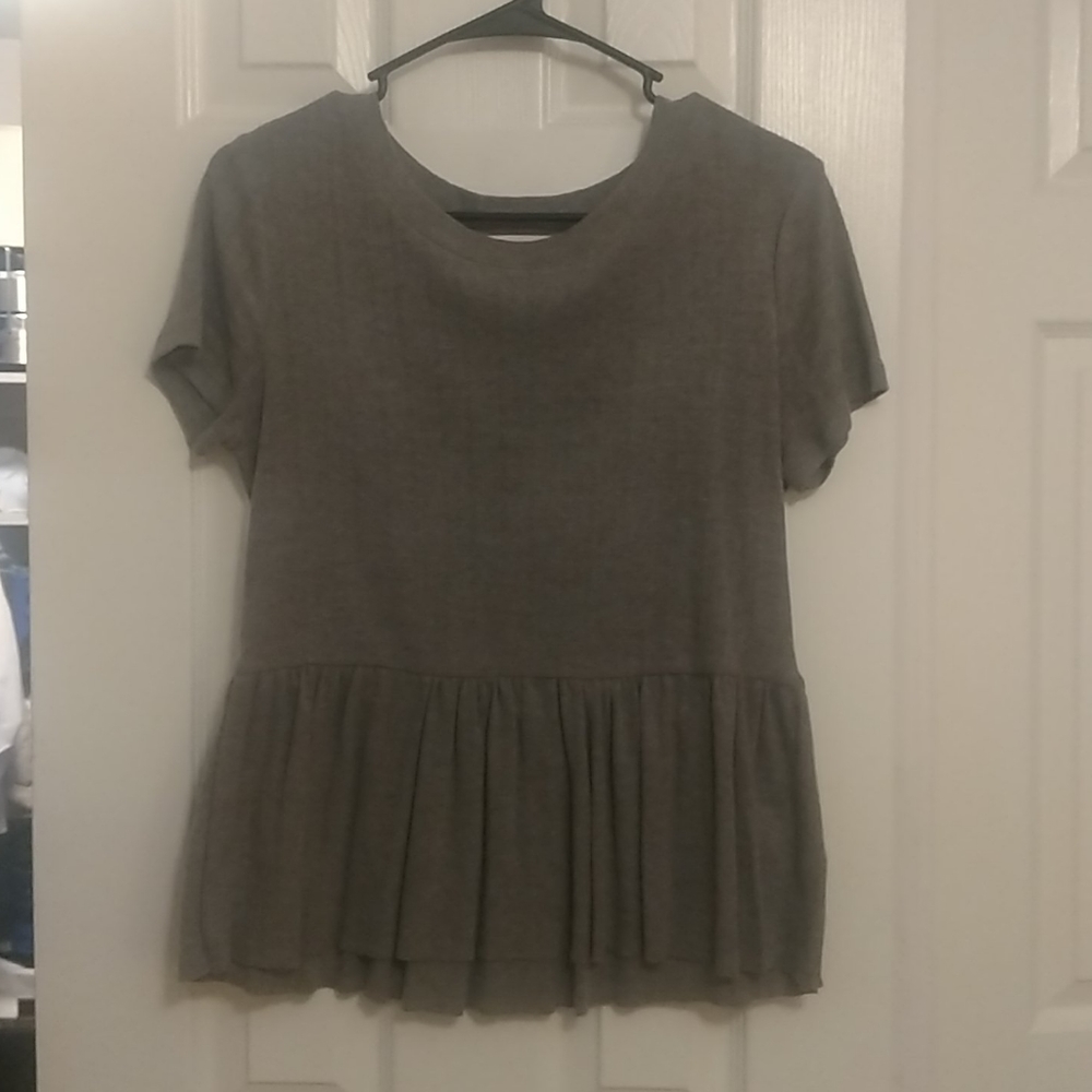 Gray Lauren Conrad shirt